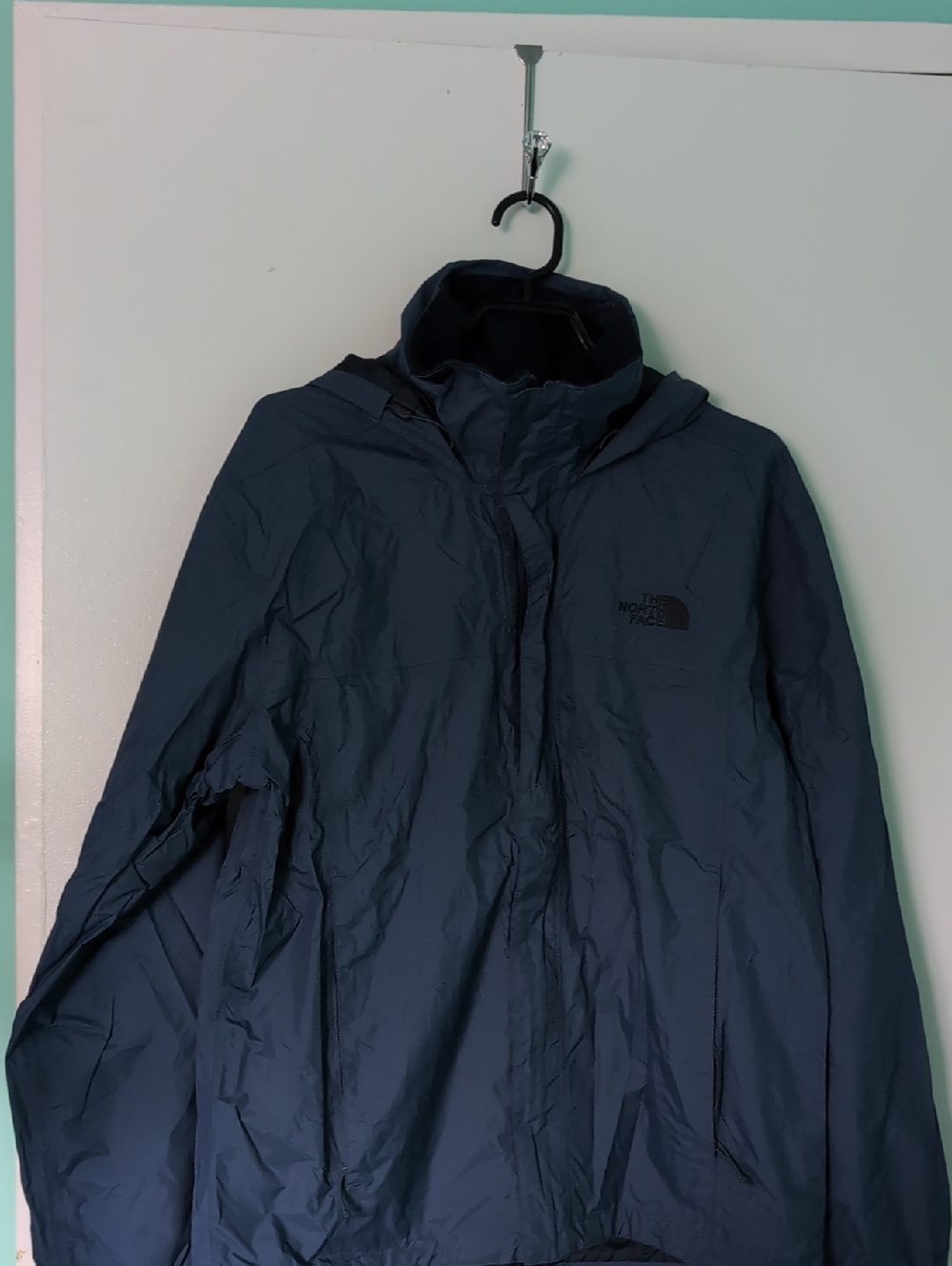The North Face Blue Hooded Resolve 2 Jacket